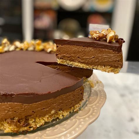 Kékáfonya mousse torta