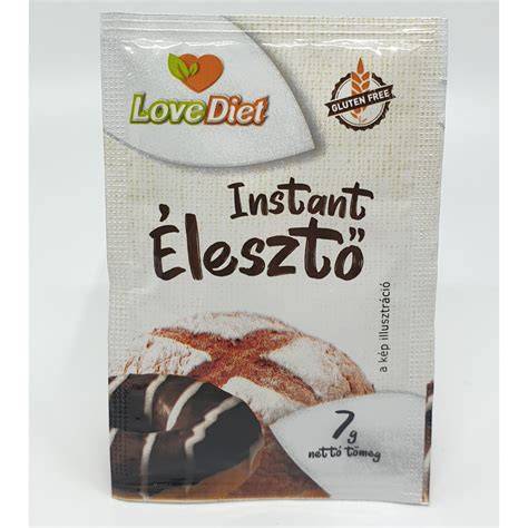 Instant élesztő csomagolás