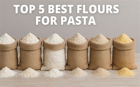 Homemade pasta with different flours