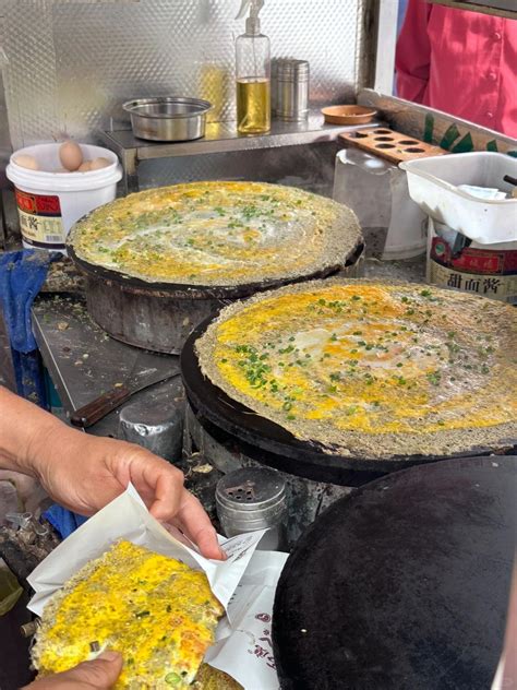 Jianbing utcai árustól
