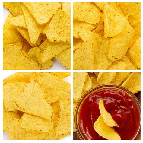 A különböző chips formák bemutatása