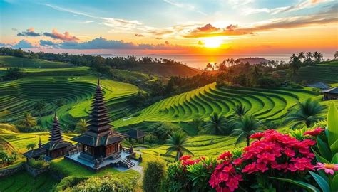 Bali tájképe