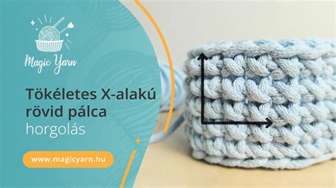 Horgolás alapjai: láncszemek és rövidpálca