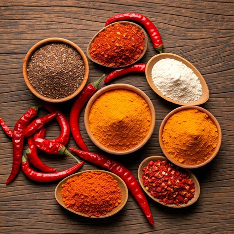 South African culinary landscape with spices