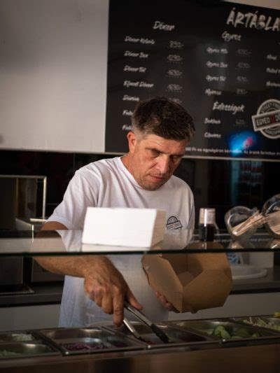 Egyed Gyula Zoltán, az Egyed Döner & Street Food megálmodója egy interjú során