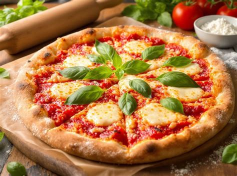 Frissen sült, ropogós házi pizza