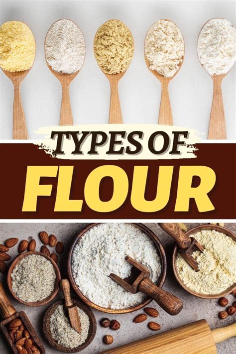 almond flour types infographic