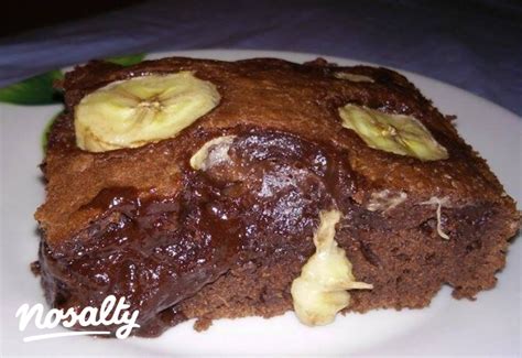 Kész banános Nutellás brownie szeletek