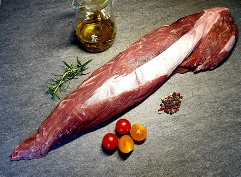 A marha bélszín részének anatómiája