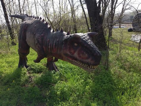 Dínó Park Gyulán - dinoszaurusz szobor