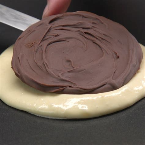 Fagyasztott Nutella korongok