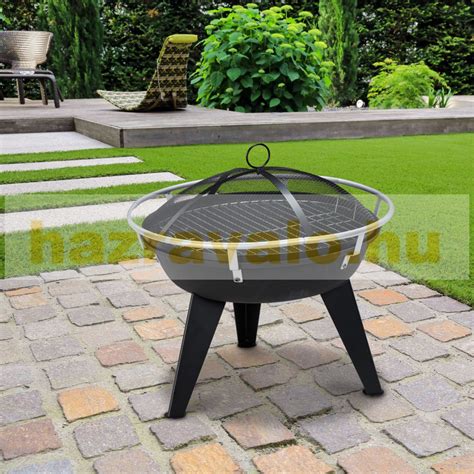 Hordozható faszenes grill