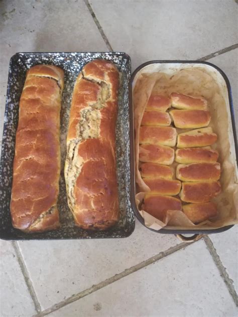 Kész kalács a sütőből