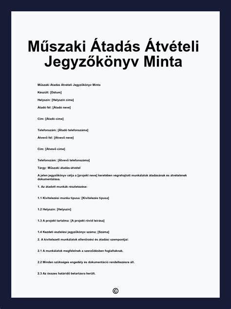 Műszaki adatok táblázat egy mikrohullámú sütőről