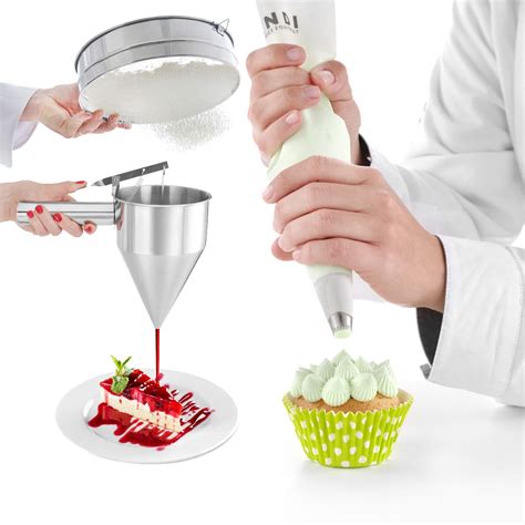 Modern cukrászati eszközök és díszítőanyagok