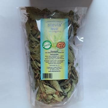 stevia levél