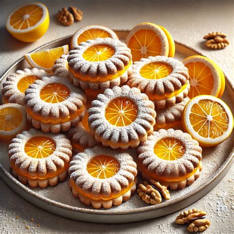 Linzer csillagok ünnepi díszítéssel