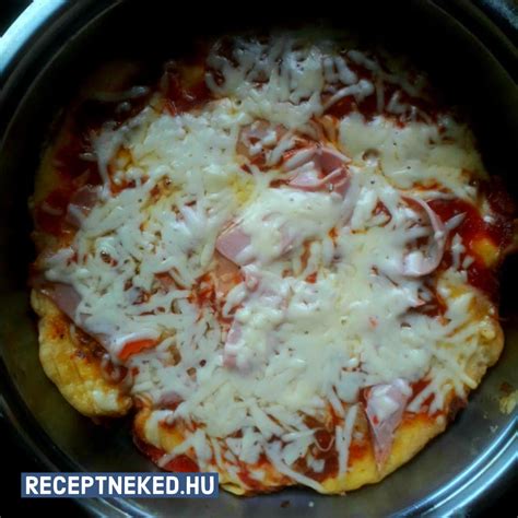 gyors serpenyős pizza készítés