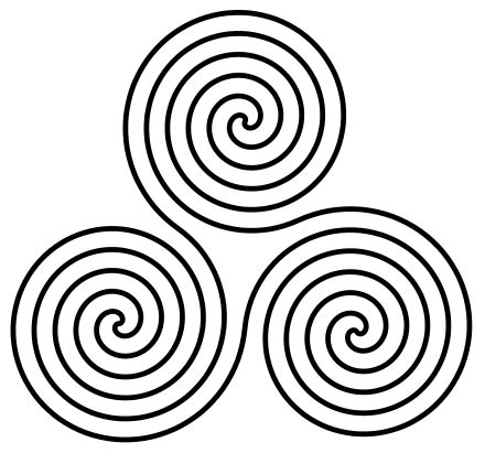 Triskelion szimbólum