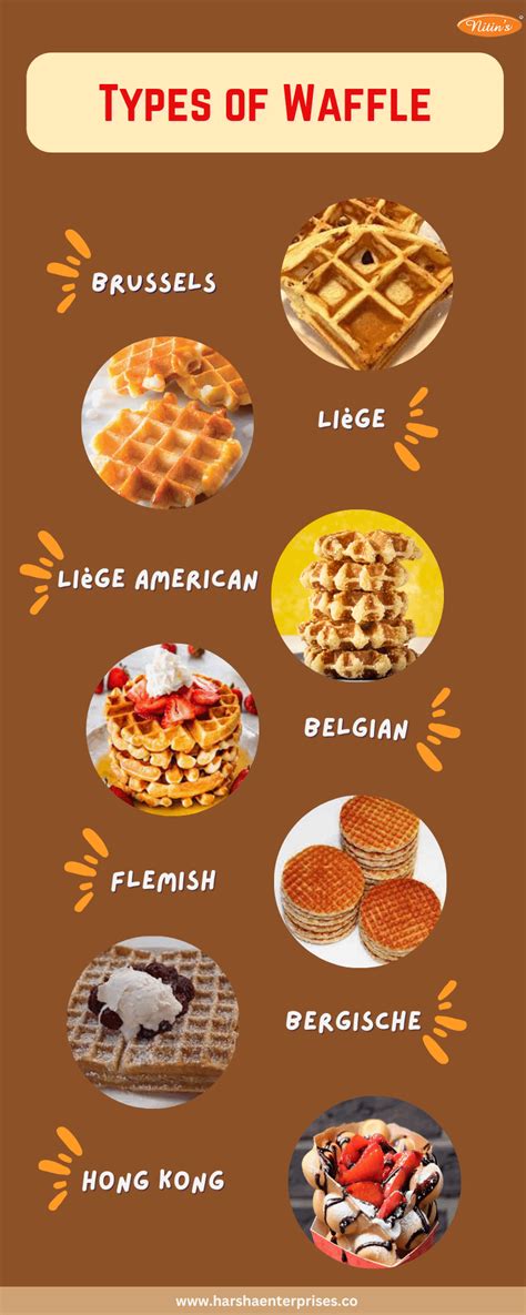 Different types of waffle batter ingredients