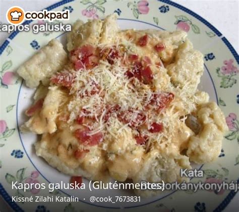 Különböző gluténmentes ételek, köztük galuska