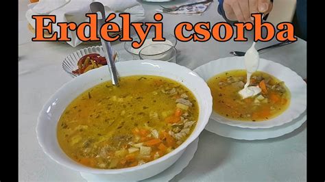 Erdélyi csorba leves