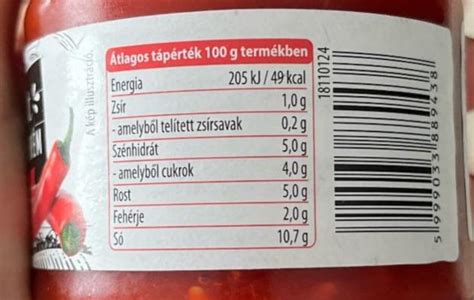egy üveg SPAR Hazai Szeretem csípős, darált paprikakrém