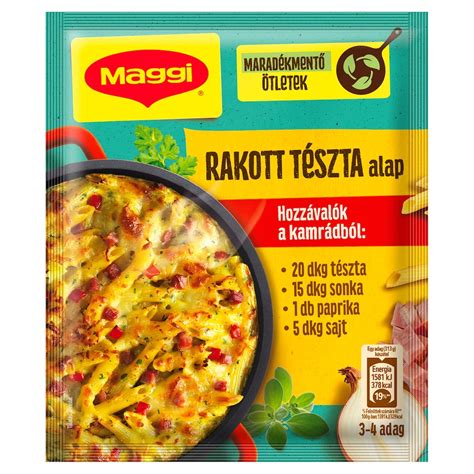 Különféle mártások rakott ételekhez