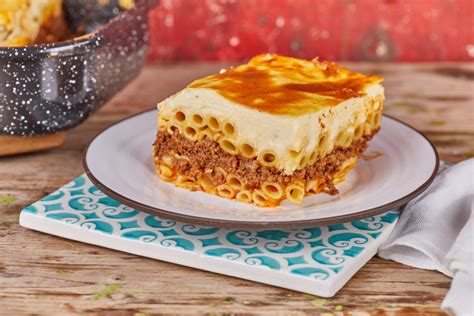 Görög pasticcio csőtésztával