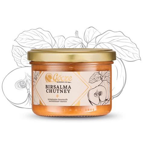 Birsalma chutney és fűszerek