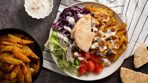 Látványos gyros tál