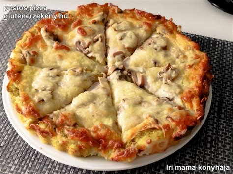 Gluténmentes pizza alapok