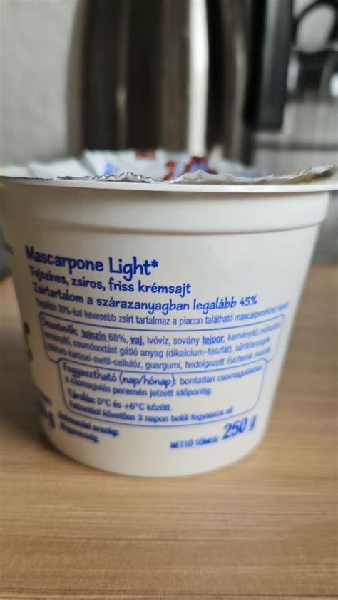 Light mascarpone és túró összehasonlítása