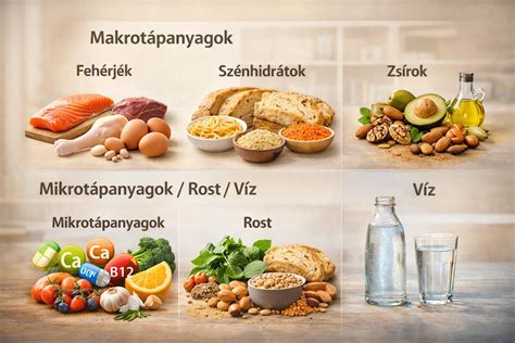 Tápanyagok piramisa