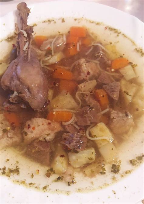 fácán leves recept