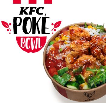 KFC Poké Bowl illusztráció