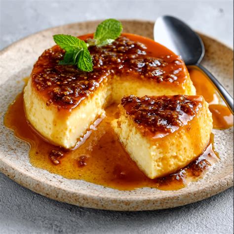 Flan mixto és dulce de leche