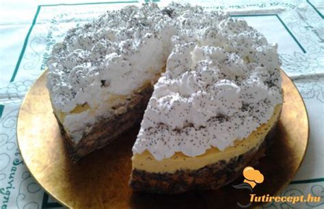Diétás mákos guba torta teljes