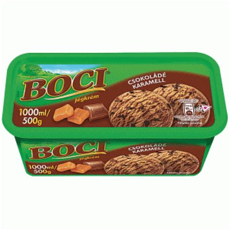 boci jégkrém csomagolás