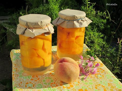 Őszibarack befőtt
