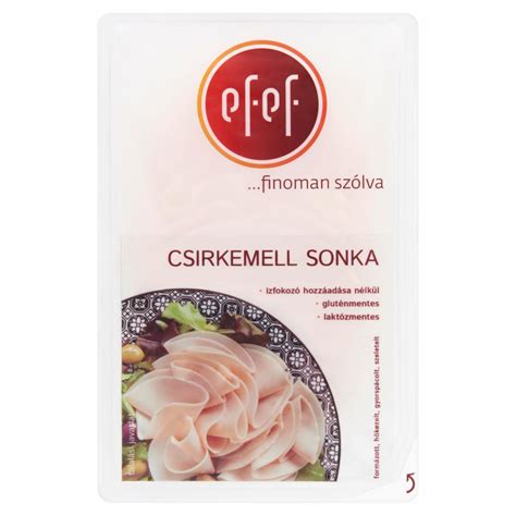 szeletelt csirkemell sonka tálaláshoz