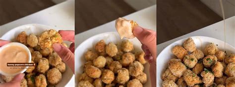 Mézes popcorn csirke falatkák