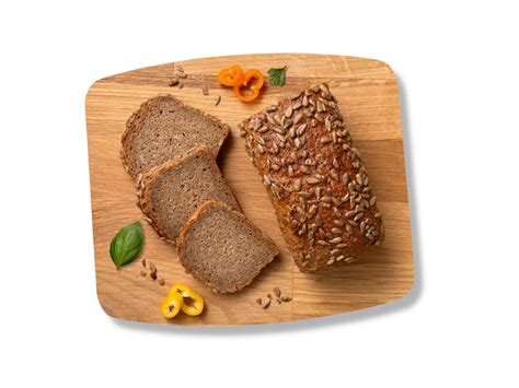 Különböző magokat tartalmazó kenyér szeletelve