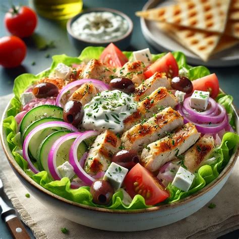 tálalt gyros friss zöldségekkel és szószokkal