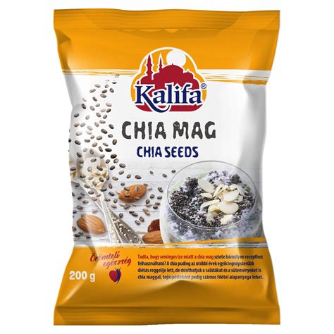 A chia mag omega-3 zsírsavtartalmát bemutató grafikon más magokkal összehasonlítva