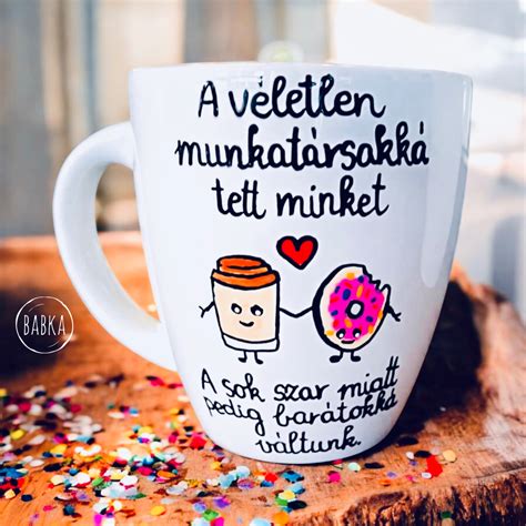 Fánk és kávé tematikájú ajándékok