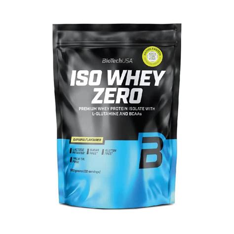 BioTechUSA Iso Whey Zero rumos dió ízű termék