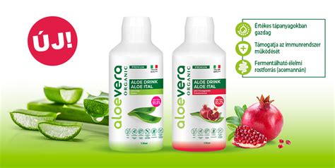 Gyümölcsös Aloe Vera ital palackban