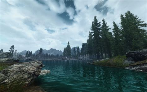 Skyrim tájkép