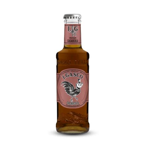 J. Gasco Cacao Scented Cola üveg és kakaóbabok